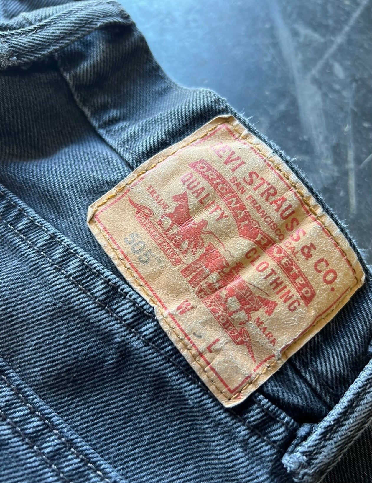 Levis 505s Vintage