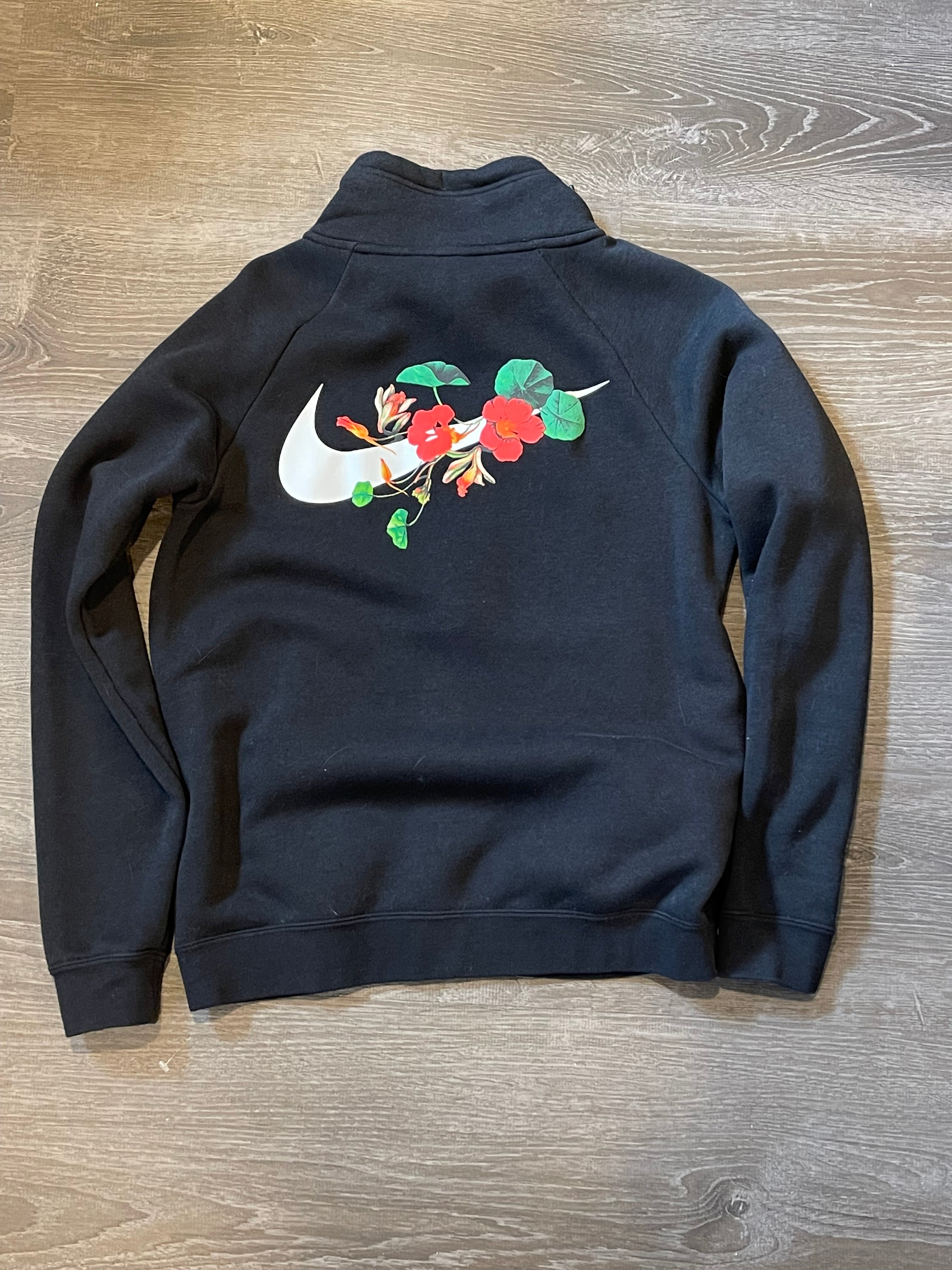 Nike floral shop sweater