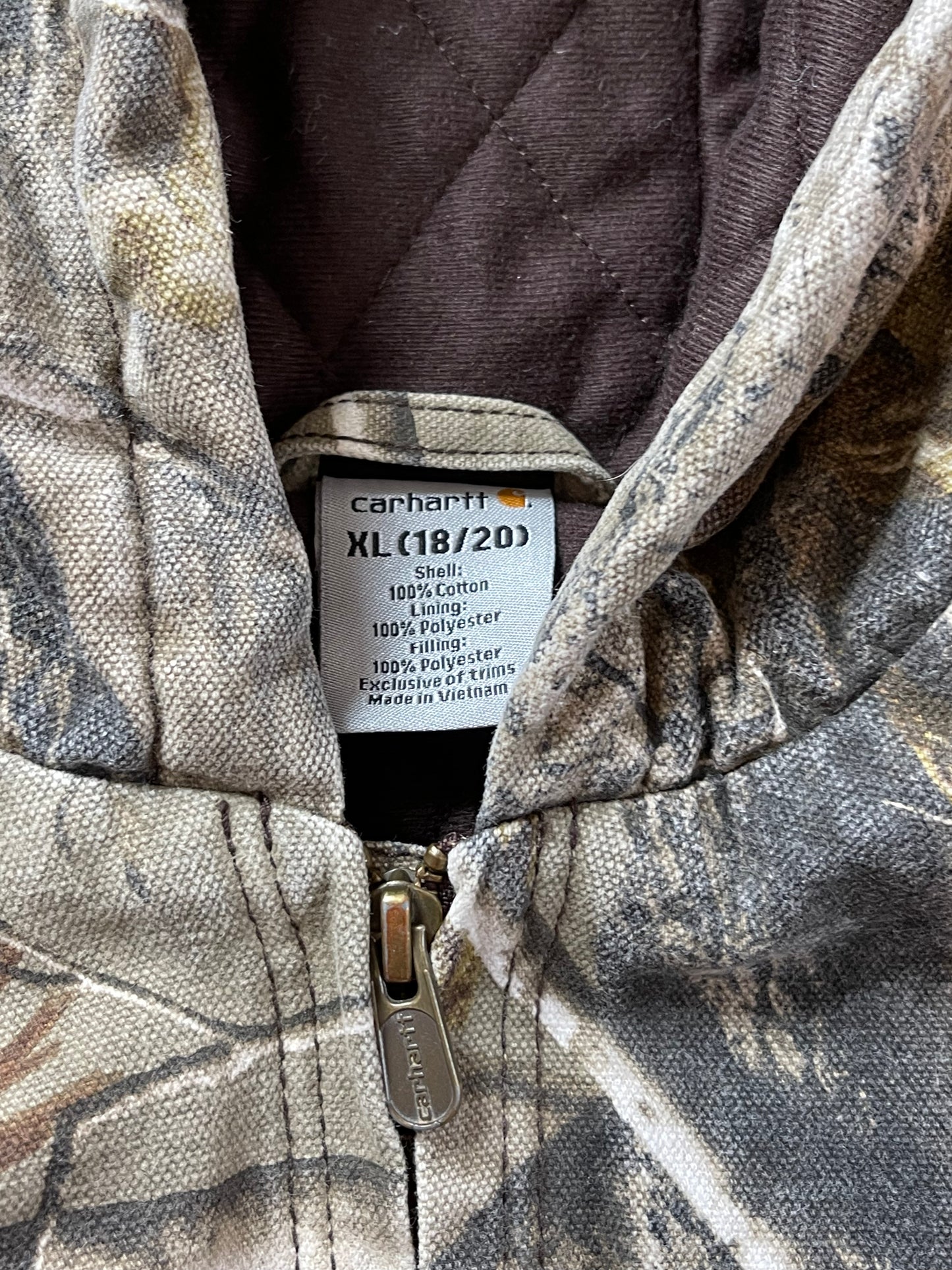 Carhartt Real Tree Hooded jacket